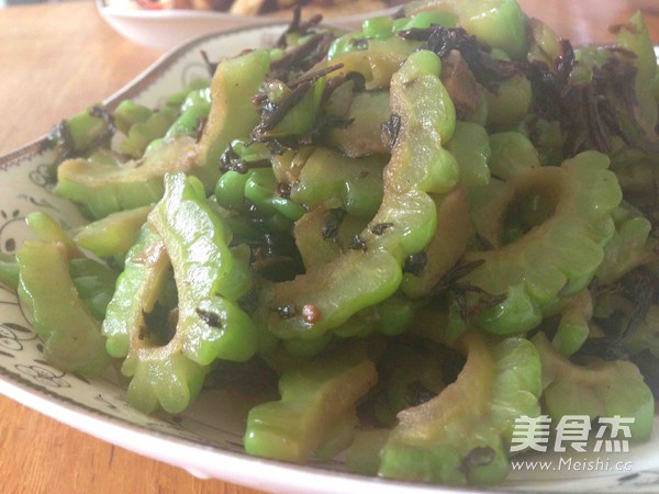 炒苦瓜的家常做法
