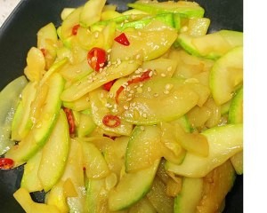 酸辣西葫芦怎么做