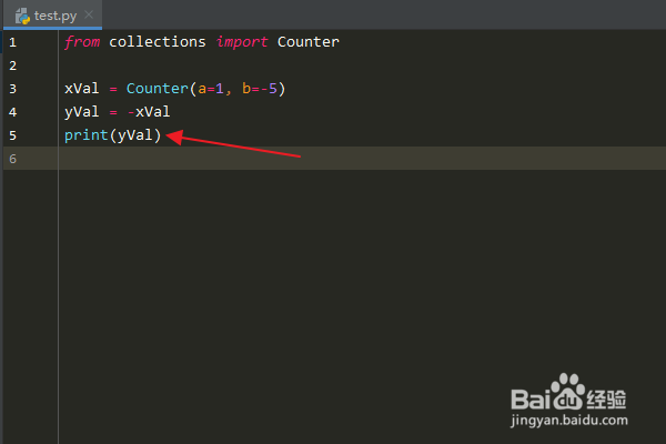 Python:怎么在Counter对象间进行单目减运算