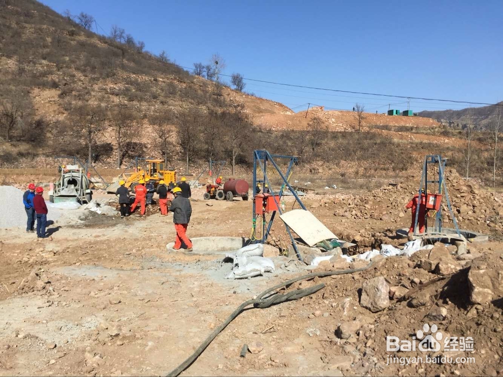 三工区桥梁大桥现场布置形象