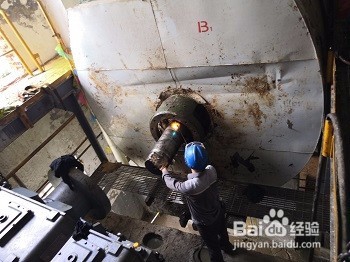 黄化机轴承位轴径磨损现场快速修复经验方法
