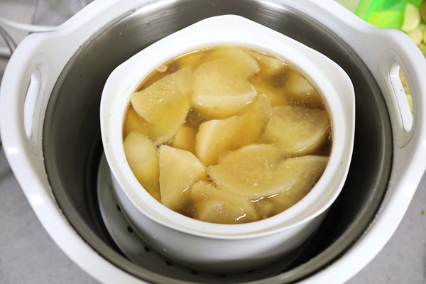 排骨海米萝卜汤