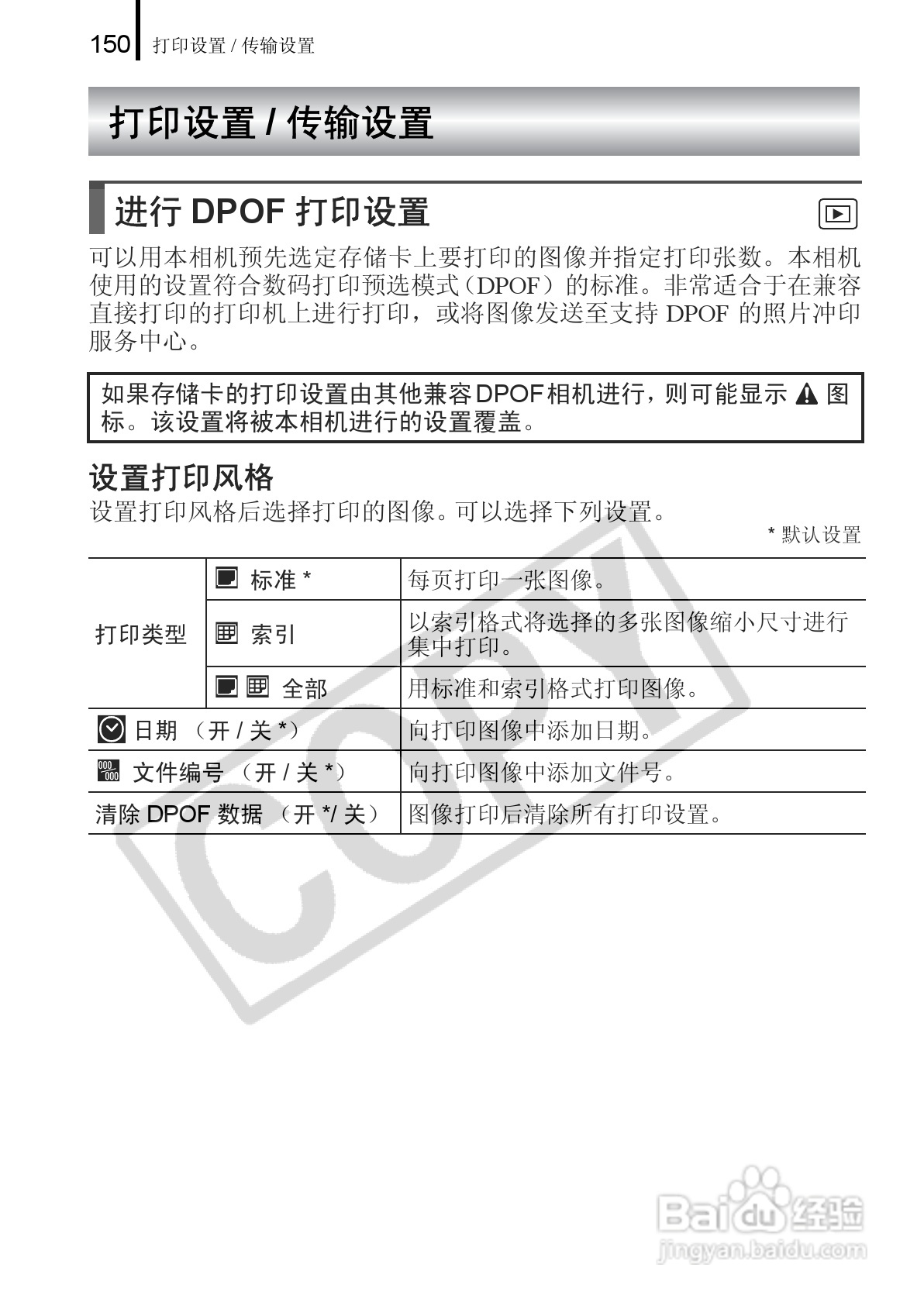 佳能PowerShot A650 IS数码相机使用说明书:[16]