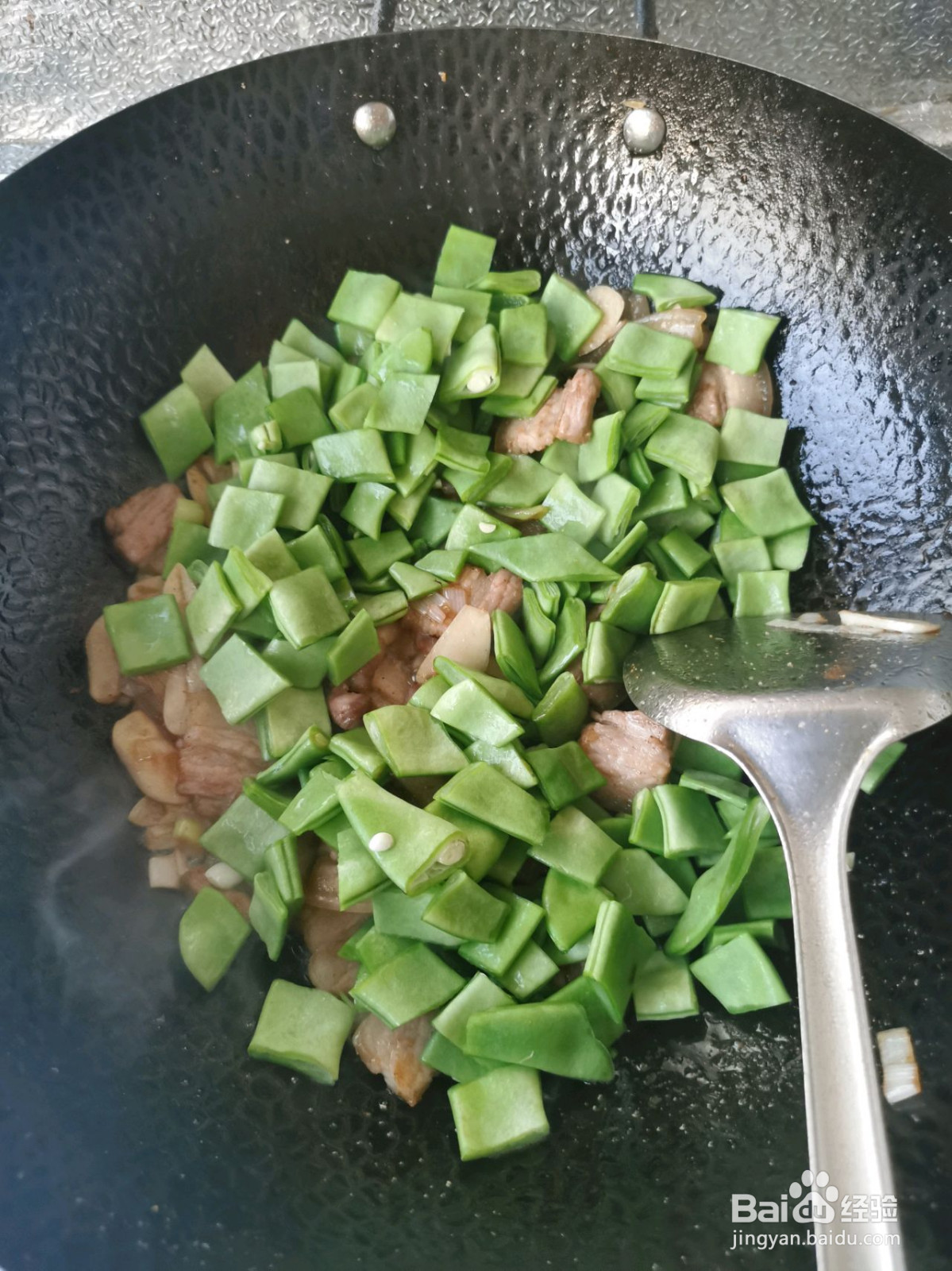 家庭版豆角焖面的做法