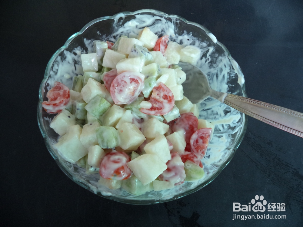 水果沙拉面包怎么做