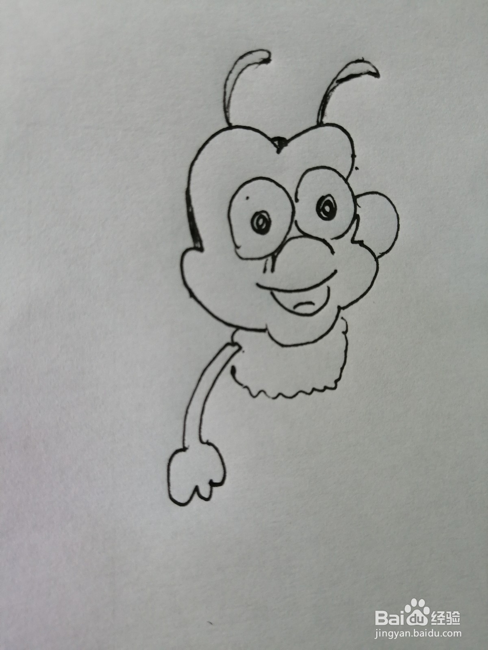 可爱的小蜜蜂怎么画