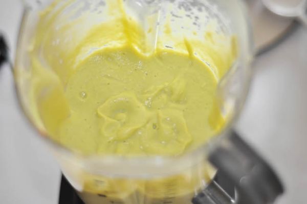 大虾毛豆花椰菜浓汤