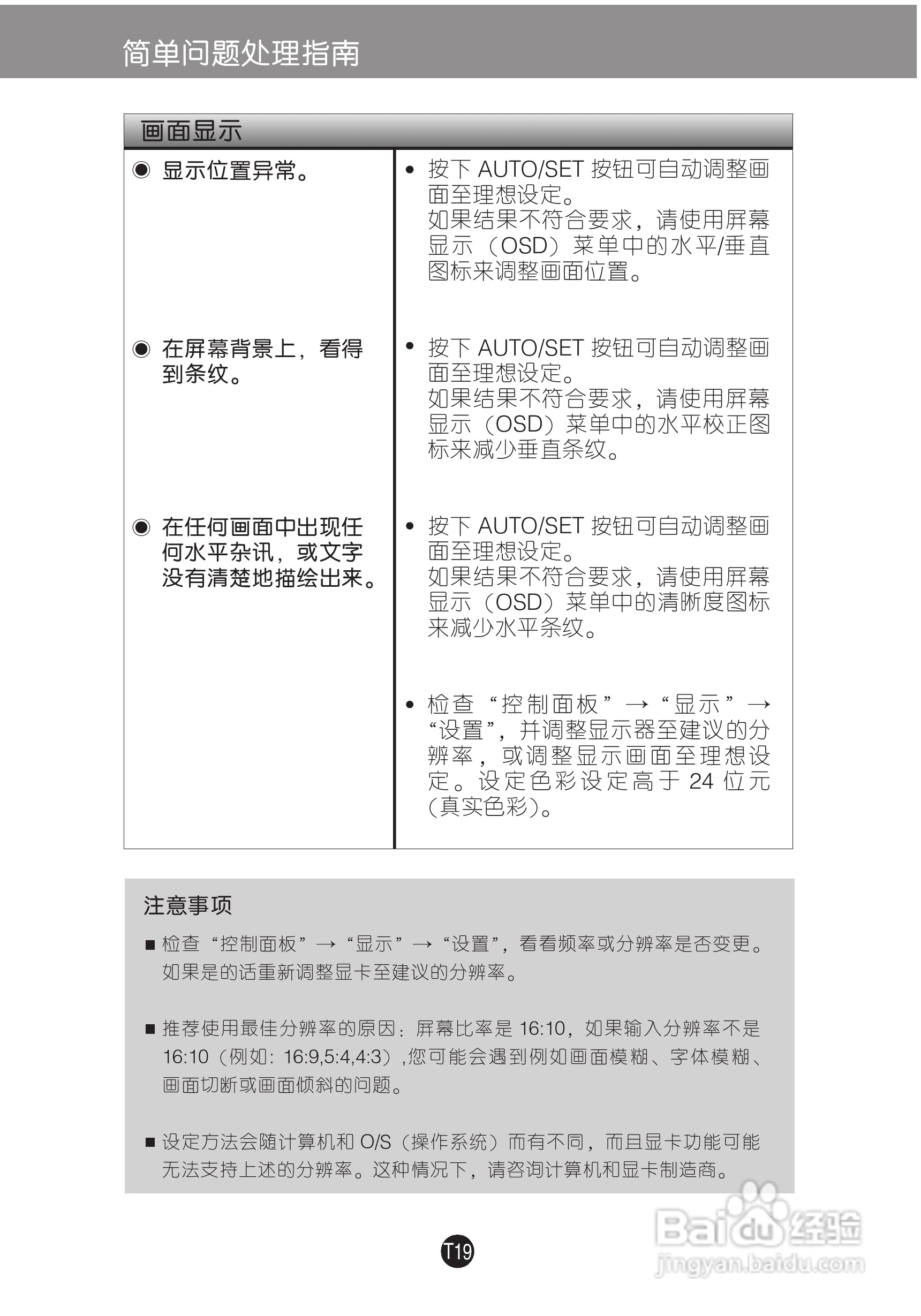 LG W1652TZ显示器使用说明书:[3]