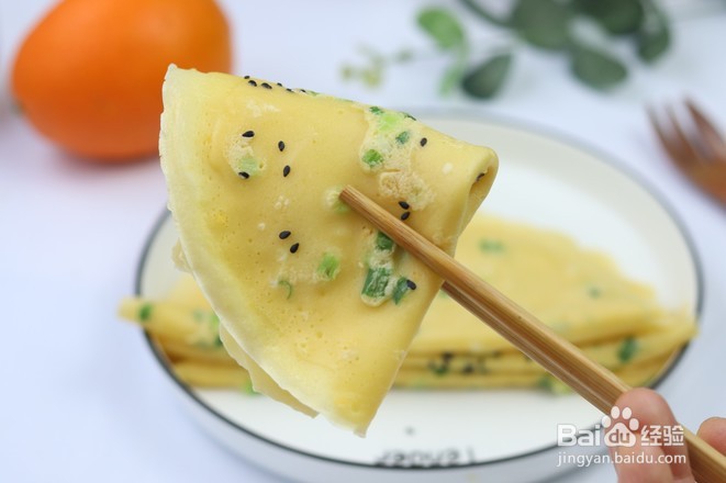 如何做美味的香葱鸡蛋饼