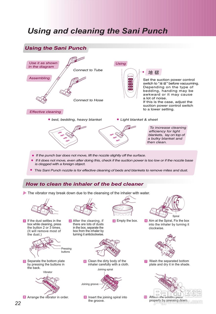 LG VC6118GHAYM吸尘器机使用说明书:[3]