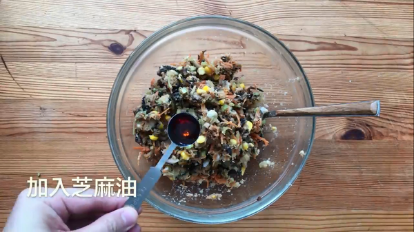 翡翠菠菜素饺子