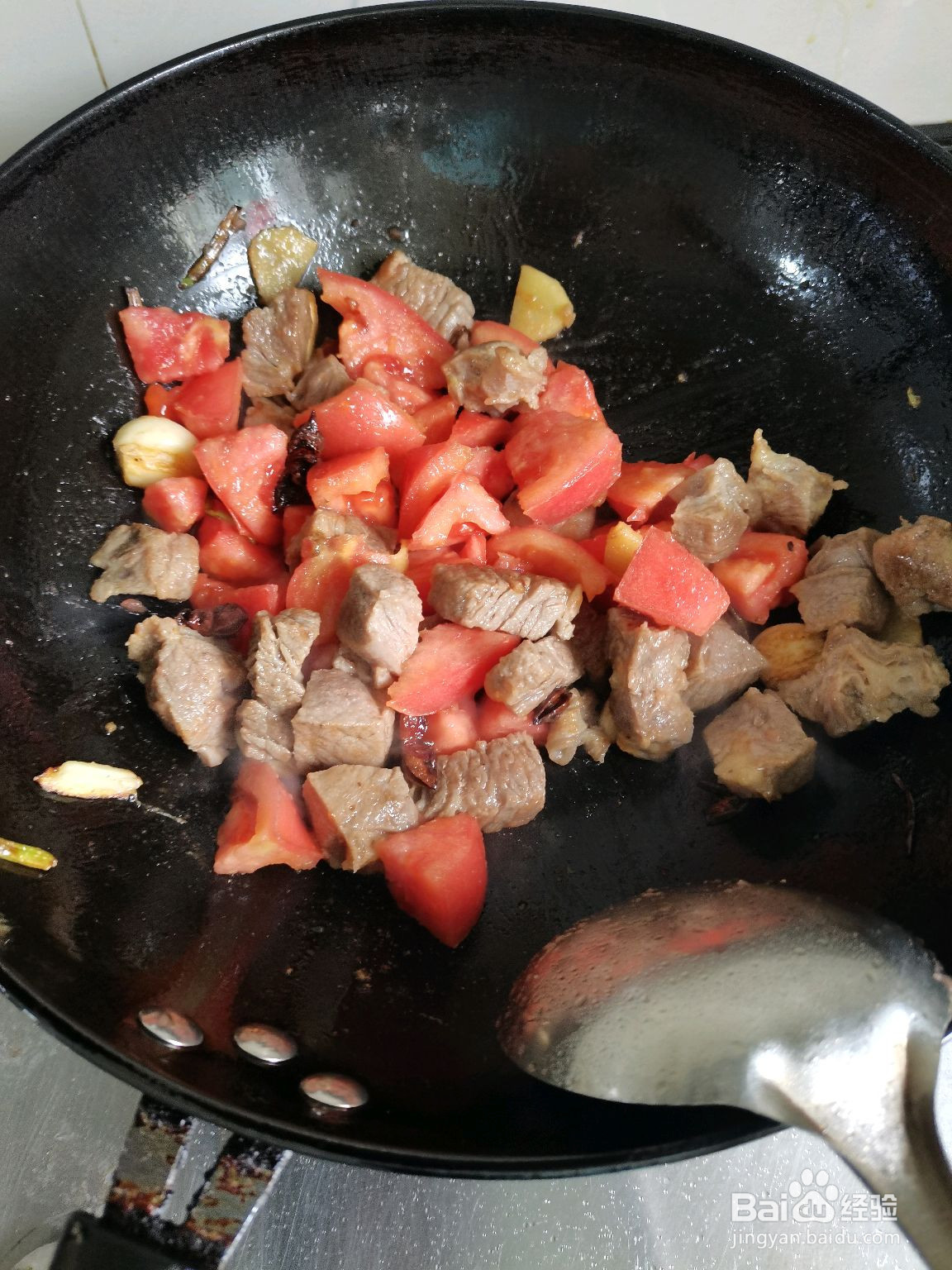 番茄土豆炖牛肉的做法