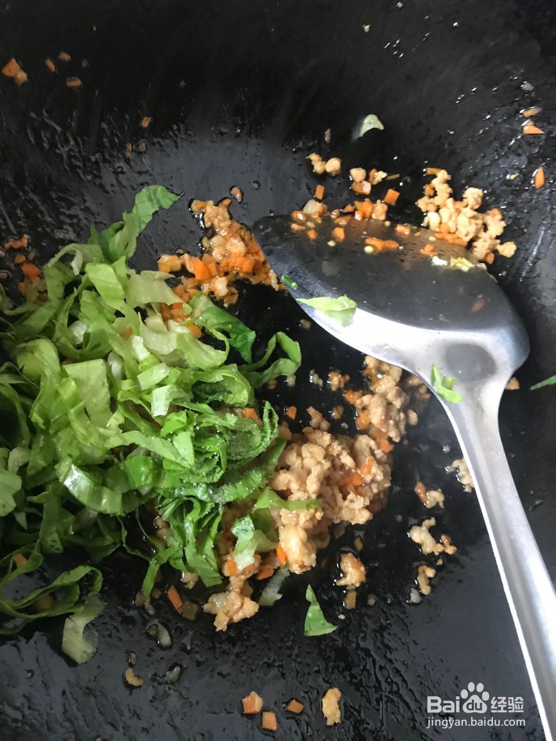 营养全面的早餐——蔬菜肉末蛋炒饭