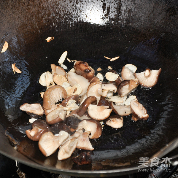 香菇上海青的做法