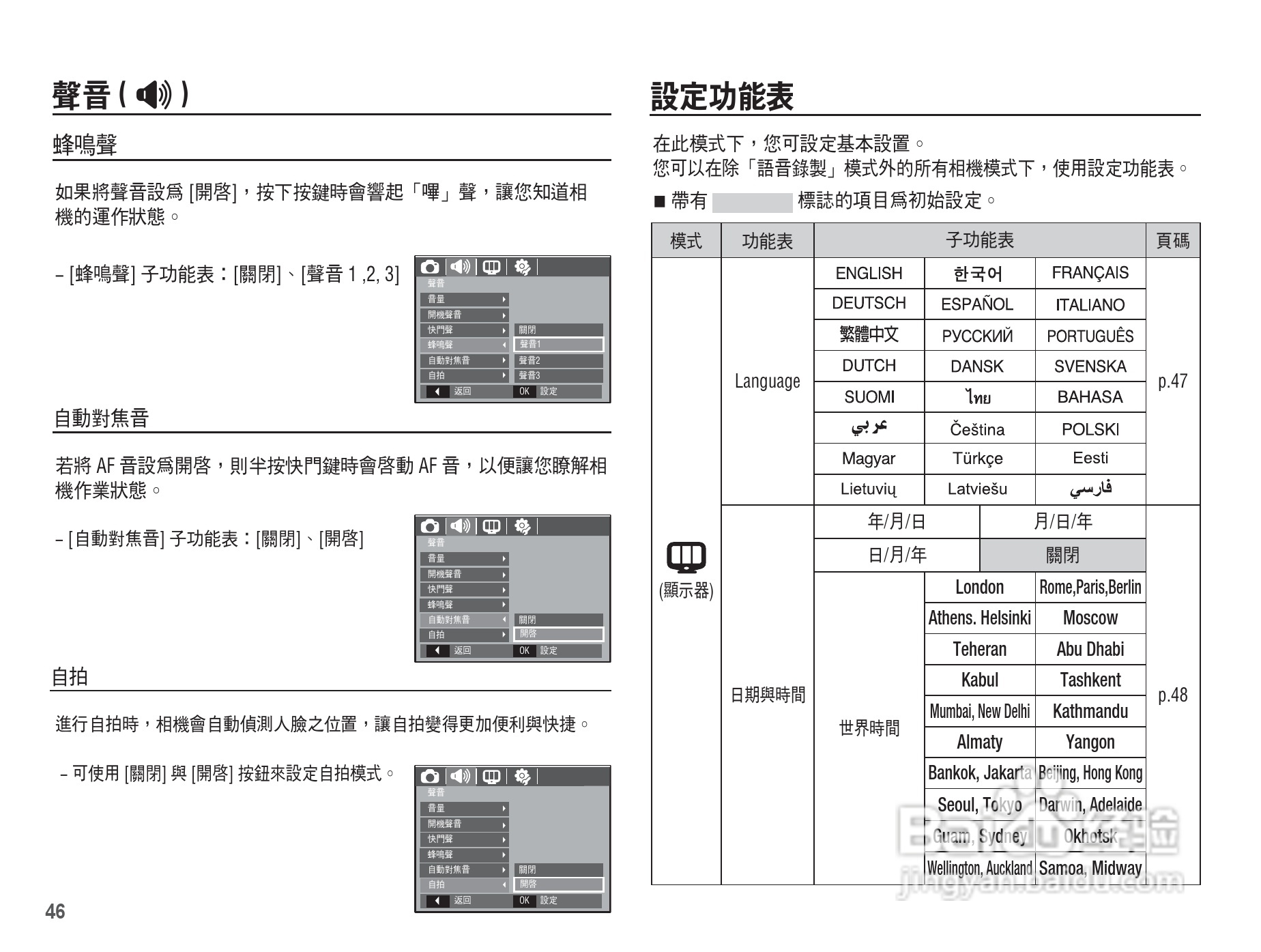 三星L201数码相机使用说明书:[5]
