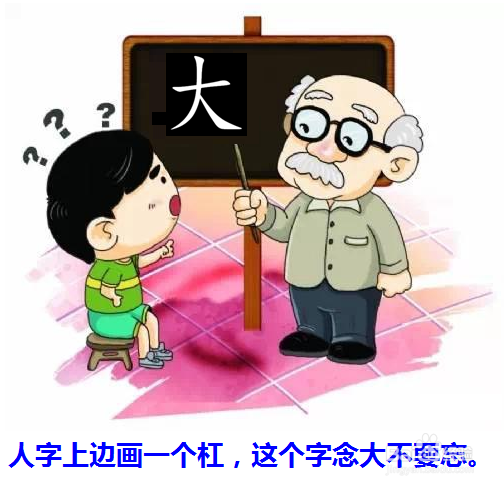 教小朋友学认字_____人大天口日目