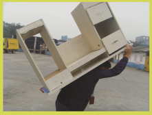 搬家攻略第二期——搬运桌子省事省劲的技巧