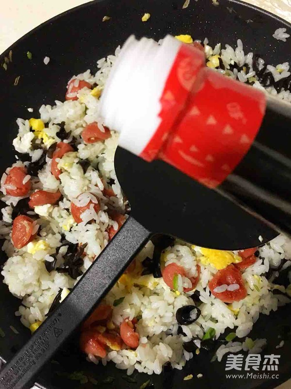 粒粒分明蛋炒饭