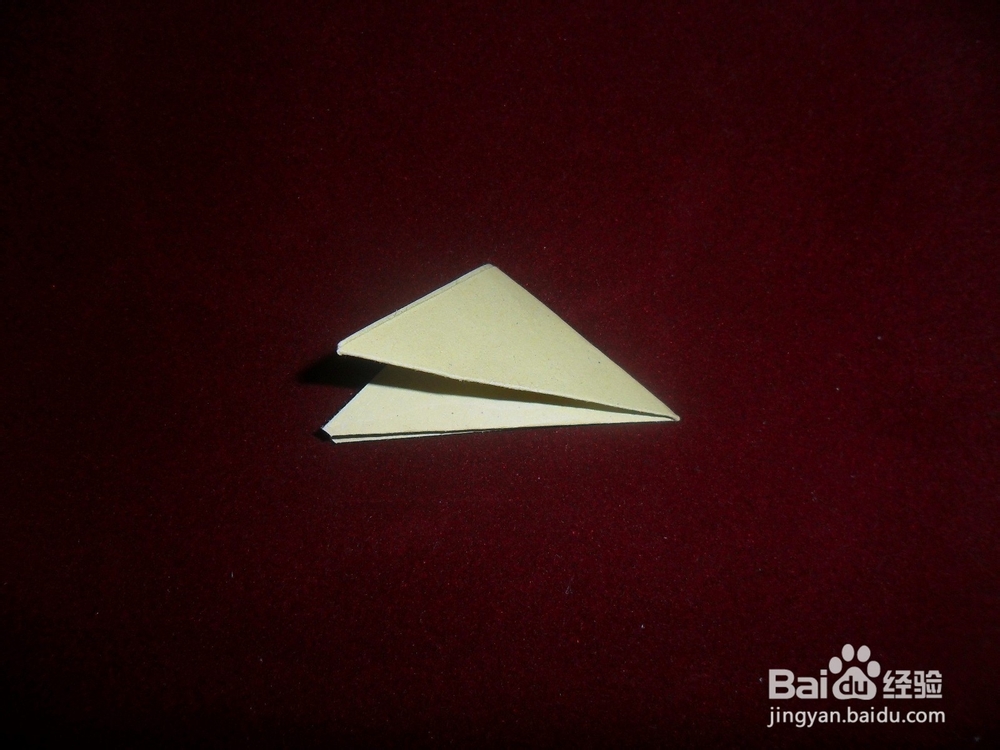 如何折叠双三角形