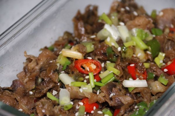 牛肉卷烩外婆菜