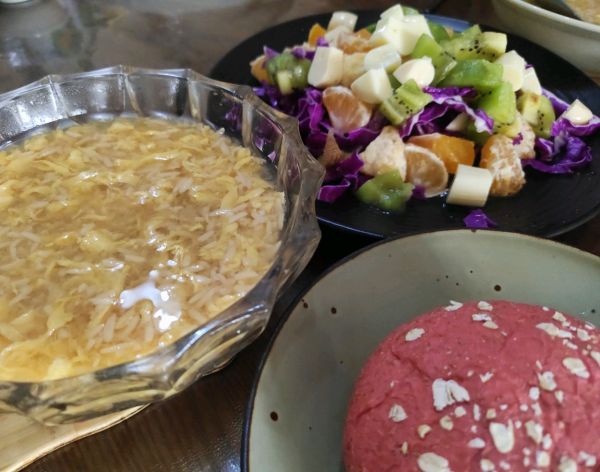 红糖醪糟蛋花汤