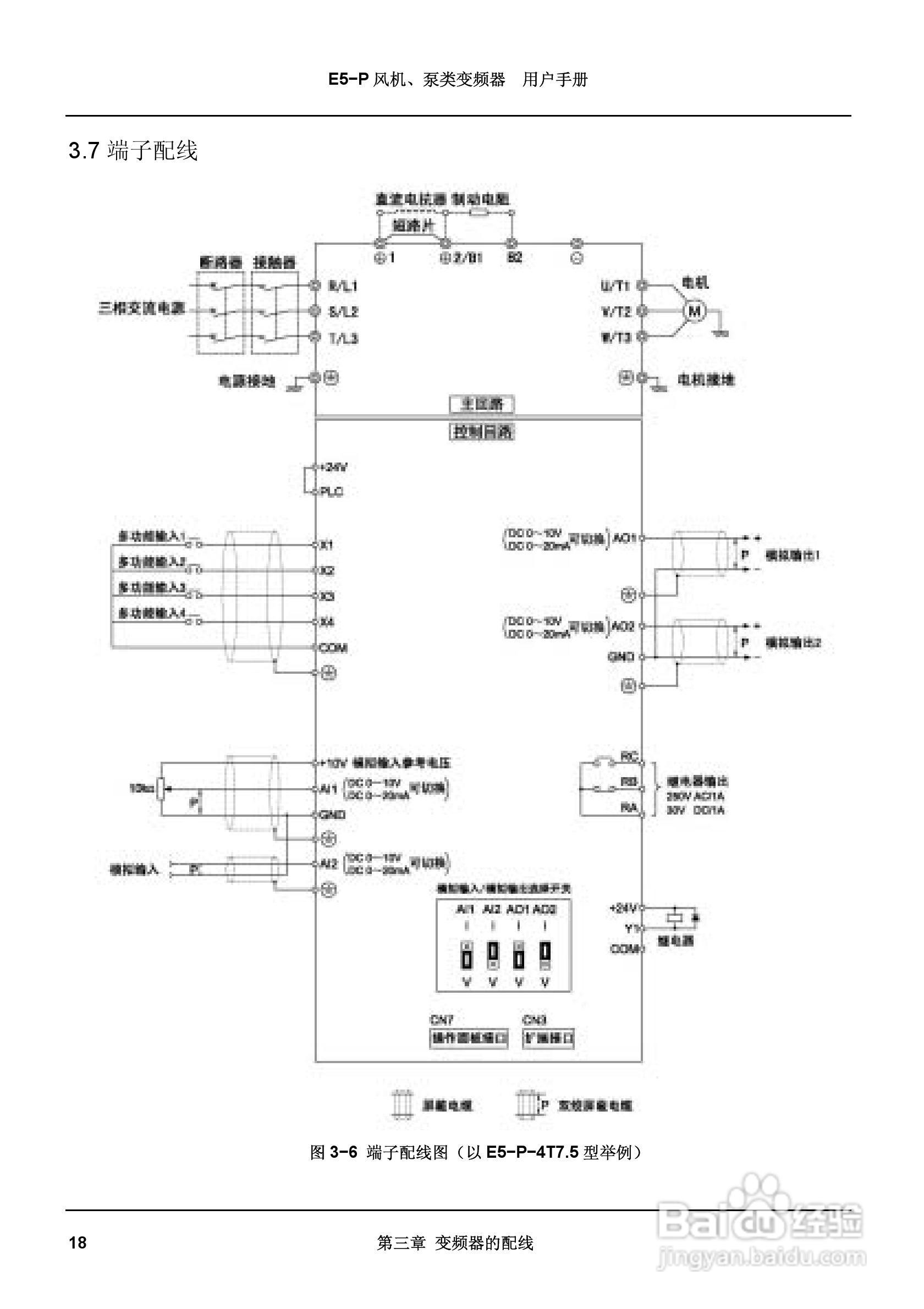 蓝海华腾变频器E5-P-4T90说明书:[3]