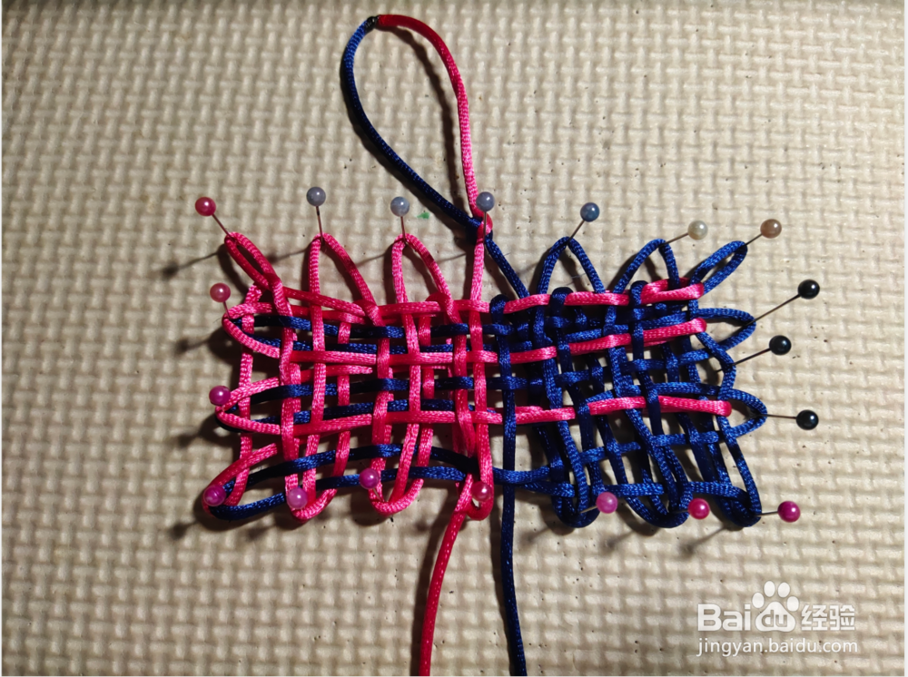 中国结进阶——一字盘长结