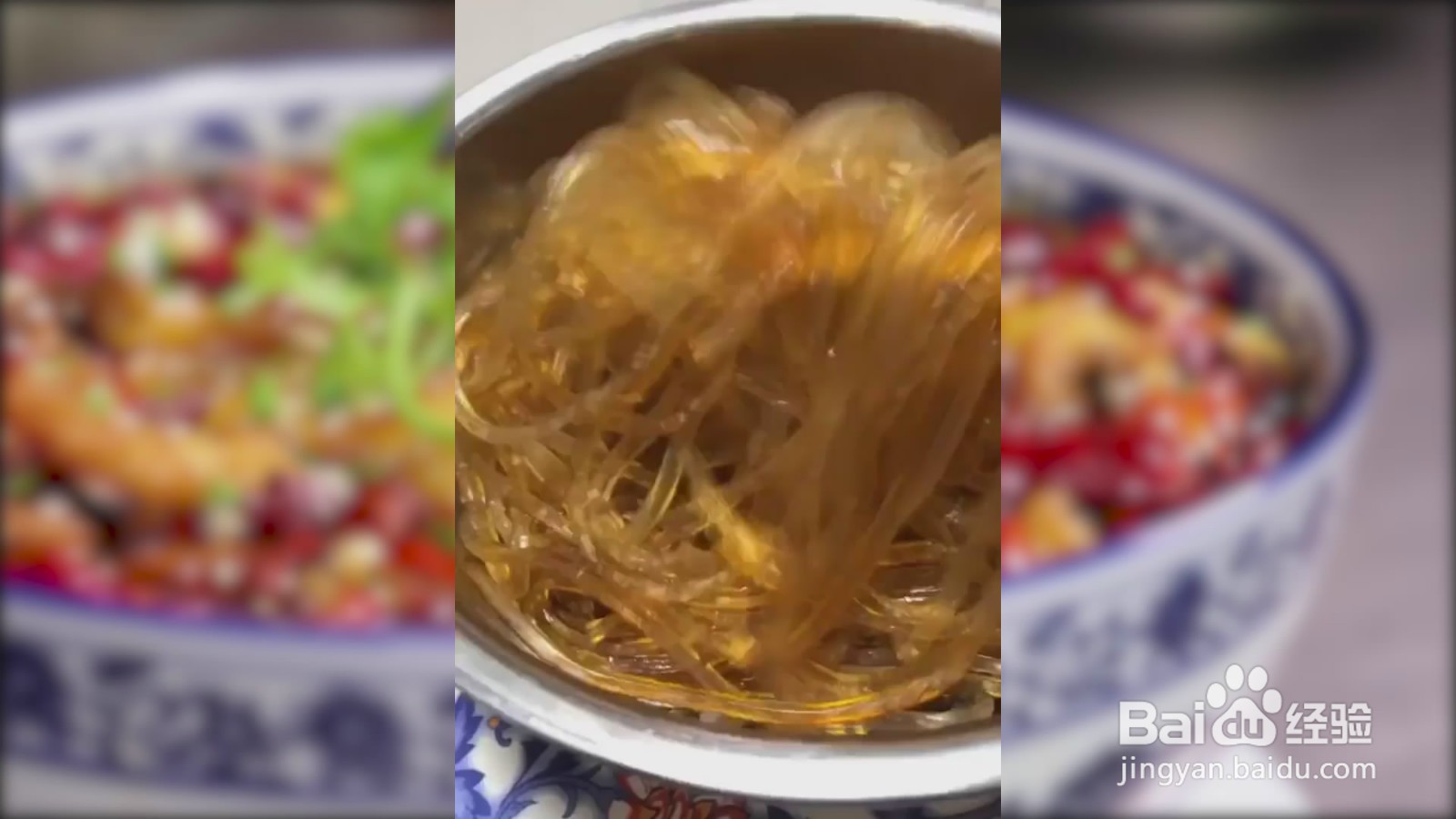如何制作韭菜豆芽炒粉丝