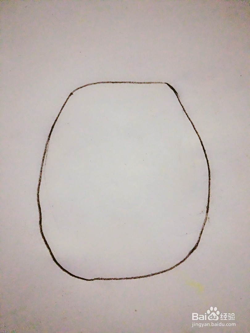 菠萝的简笔画法