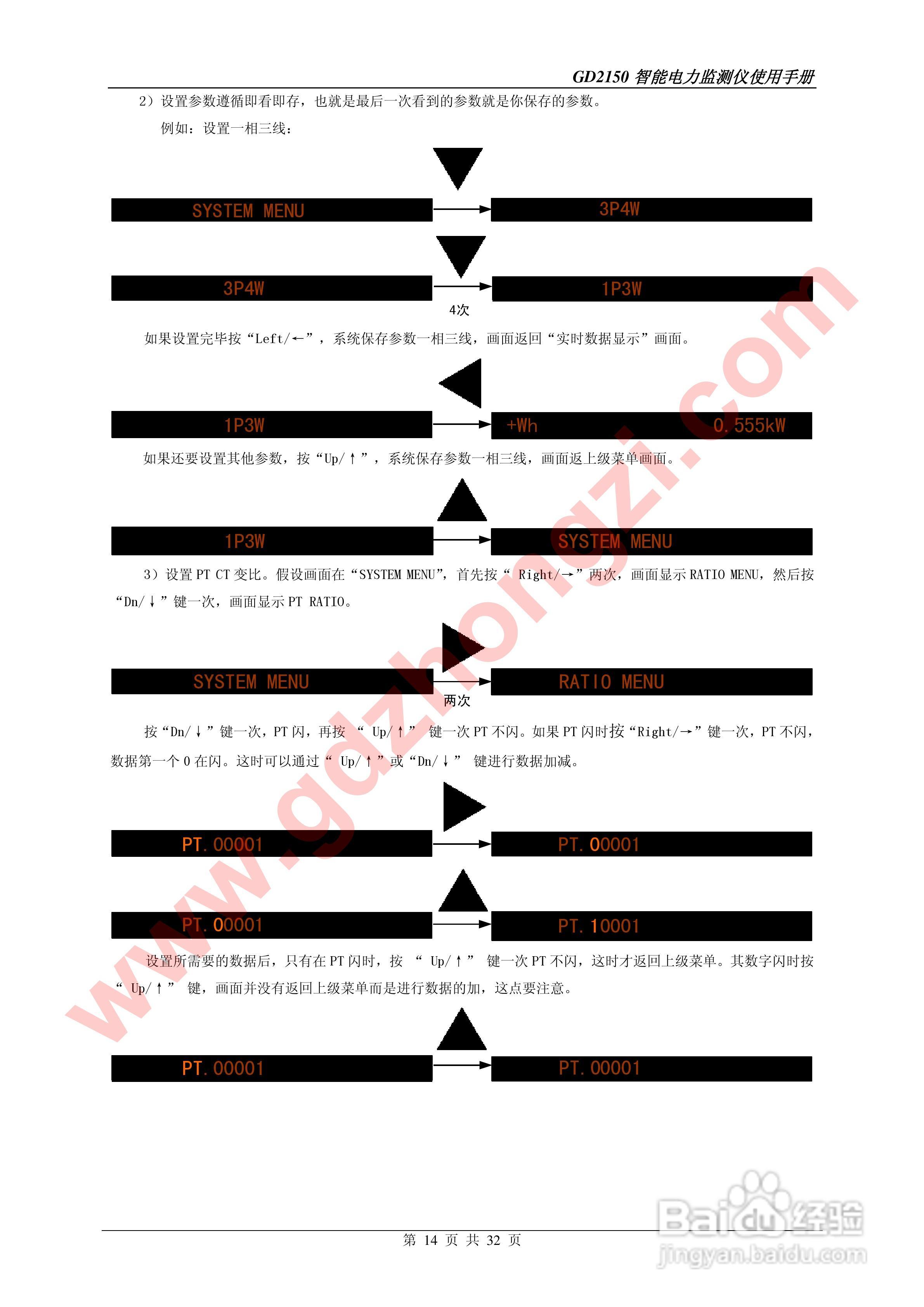 国电中自GD2150智能电力监测仪使用说明书:[2]