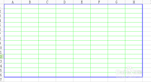 WPS表格如何更改线条样式和颜色