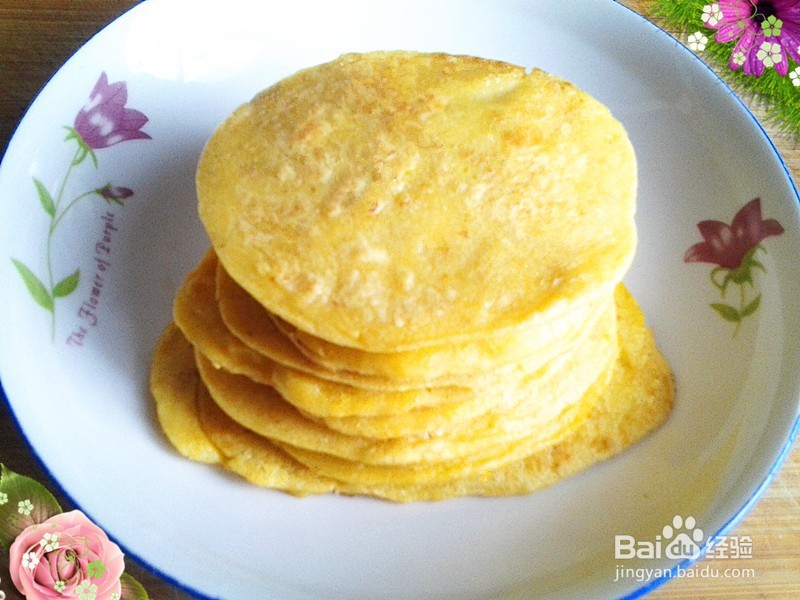 怎么做与众不同的鸡蛋豆面饼
