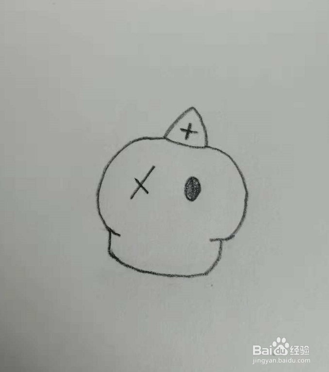 万圣节可爱手帳风简笔画怎么画