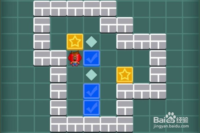 逻辑箱子手游第一关怎么通关