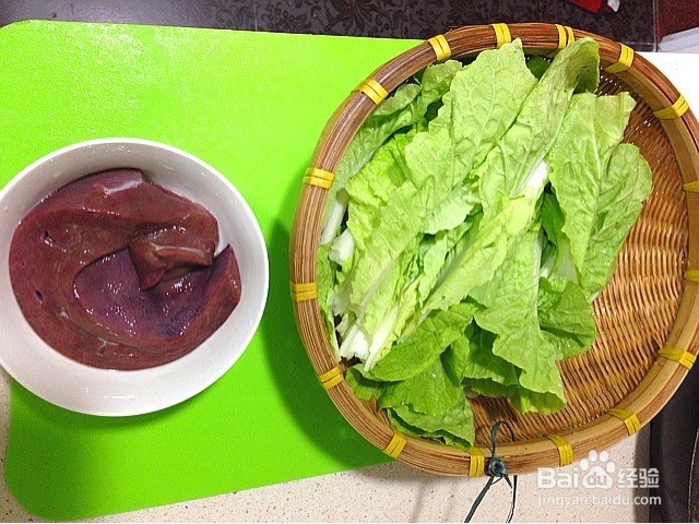 白菜猪肝汤怎么做