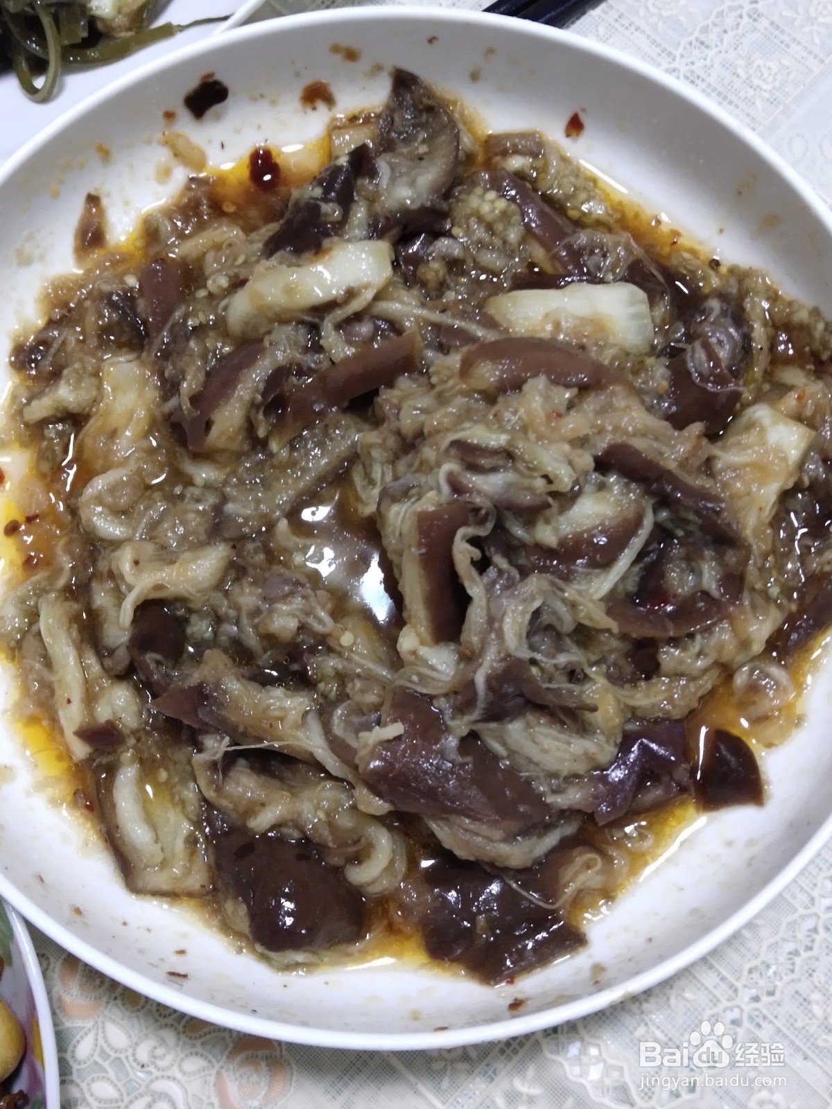电饭锅闷长茄子