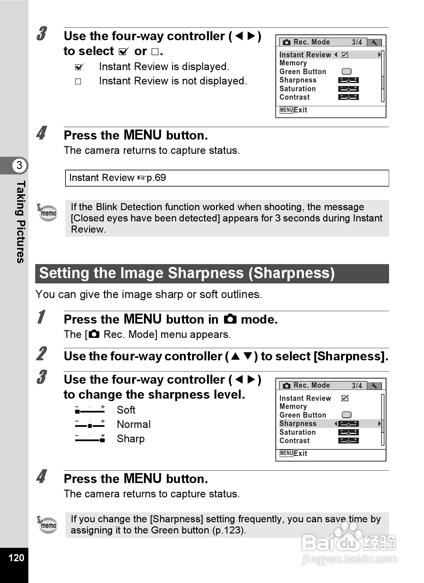 宾得Optio RZ18数码相机使用说明书:[13]