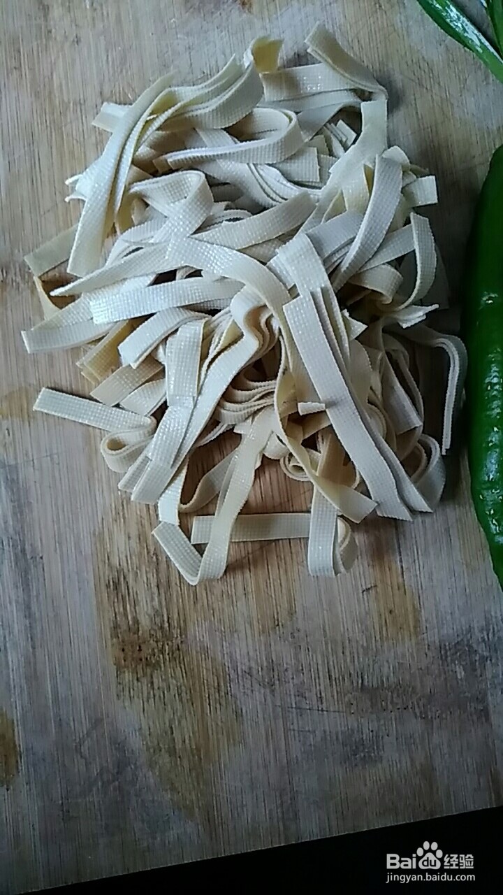 千张炒韭菜怎么做