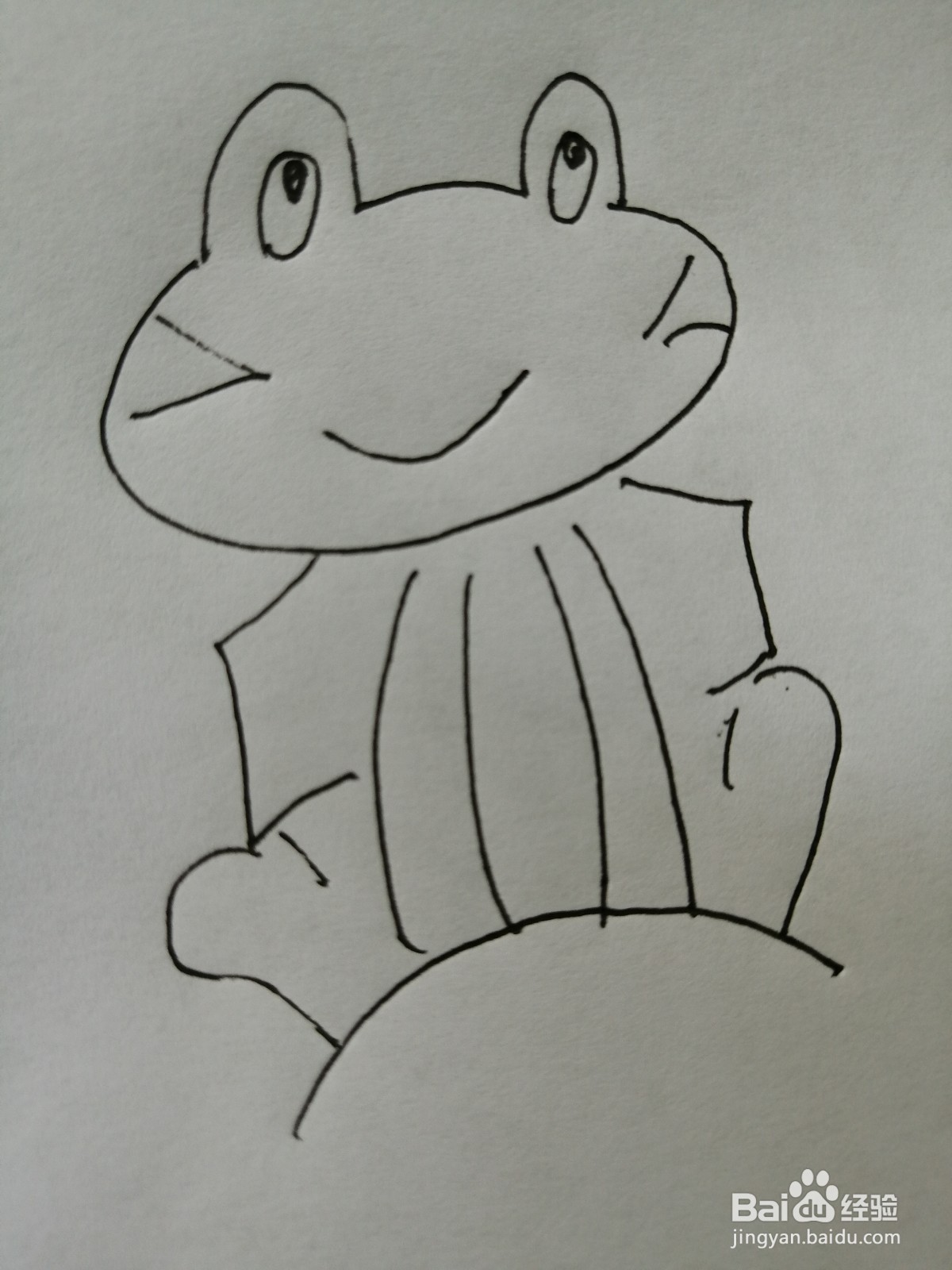 <b>可爱的小青蛙怎么画</b>