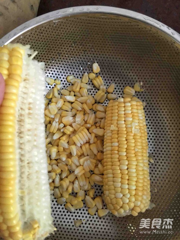 虾米玉米烙的做法