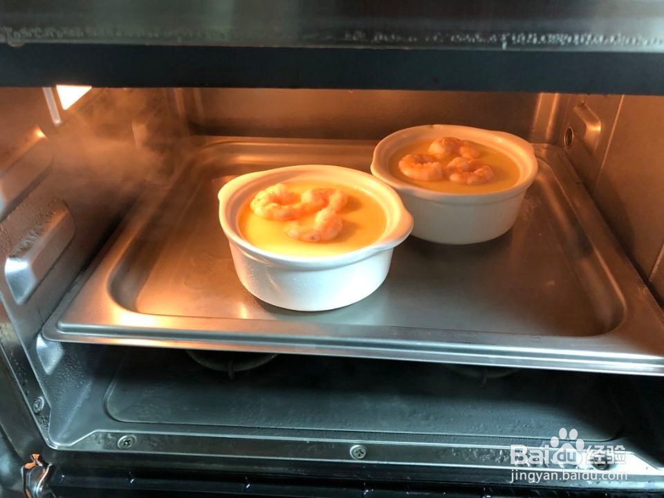 营养美味蒸菜——虾仁蒸蛋