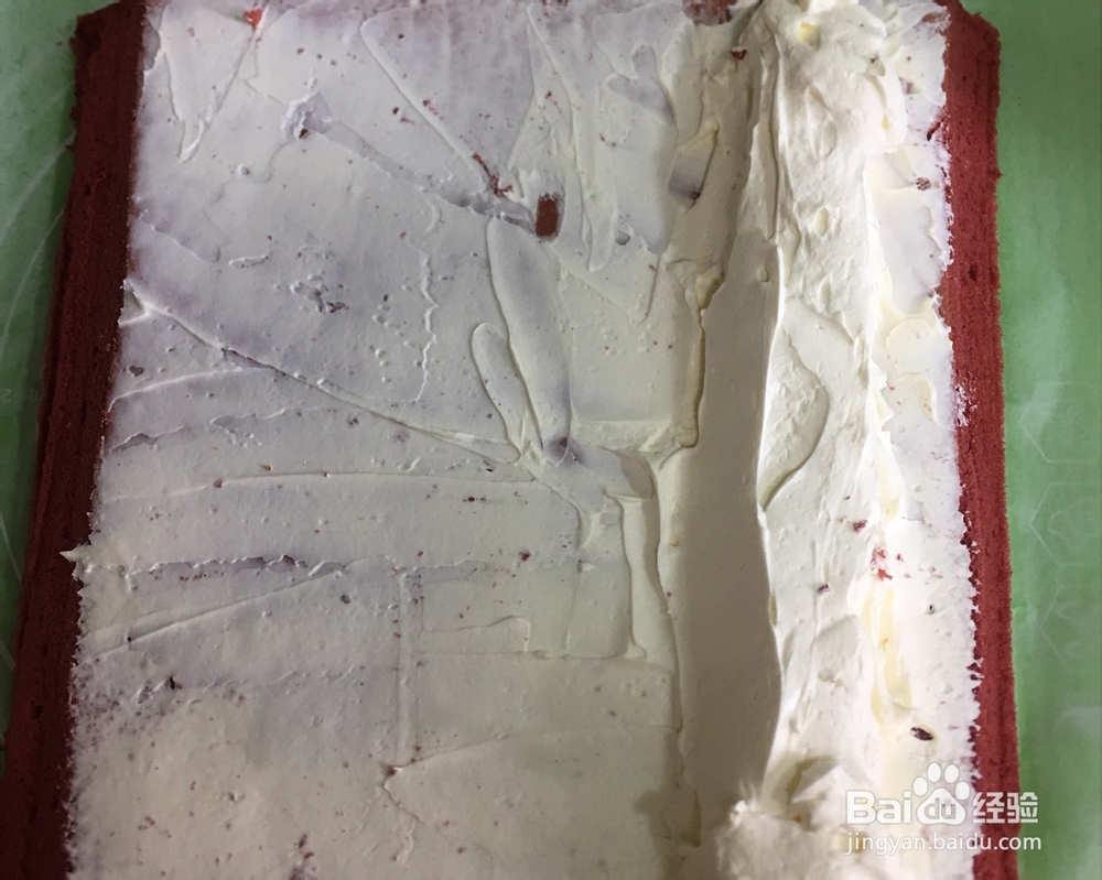 做红丝绒蛋糕卷超详细的方法