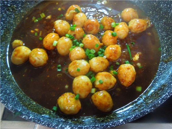 酱烧虎皮鹌鹑蛋