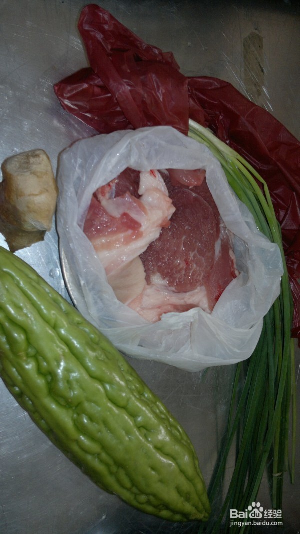 蒸酿苦瓜的制作方法