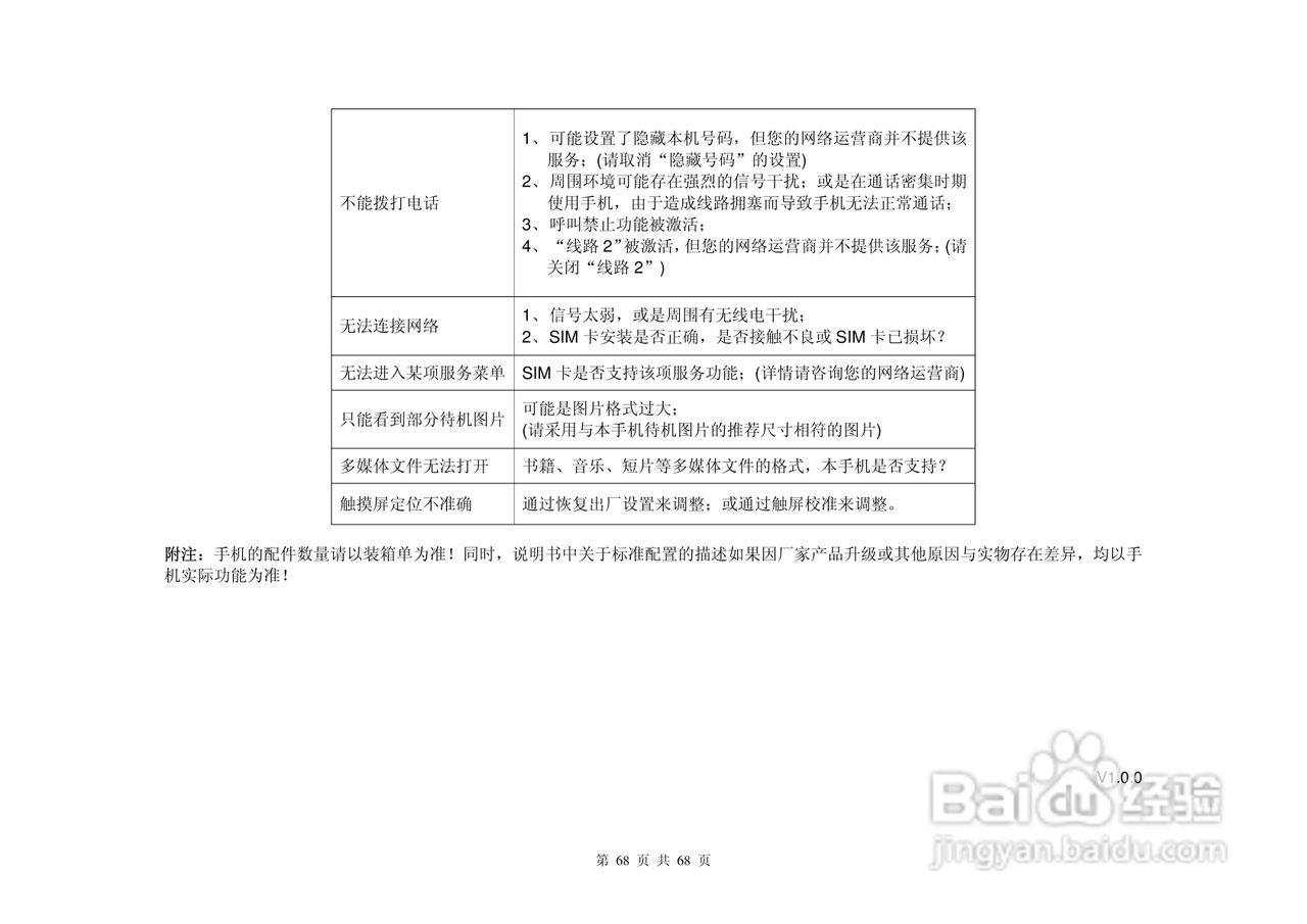 港利通手机KP585A型使用说明书:[7]