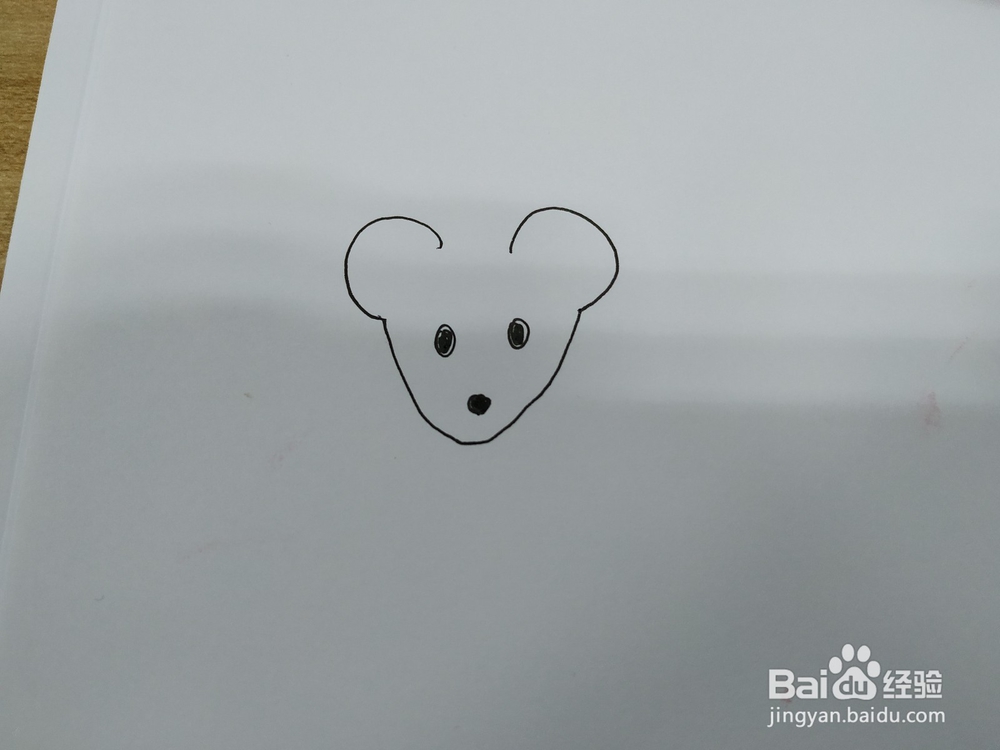 老鼠简笔画怎么画，怎么画可爱的老鼠呢