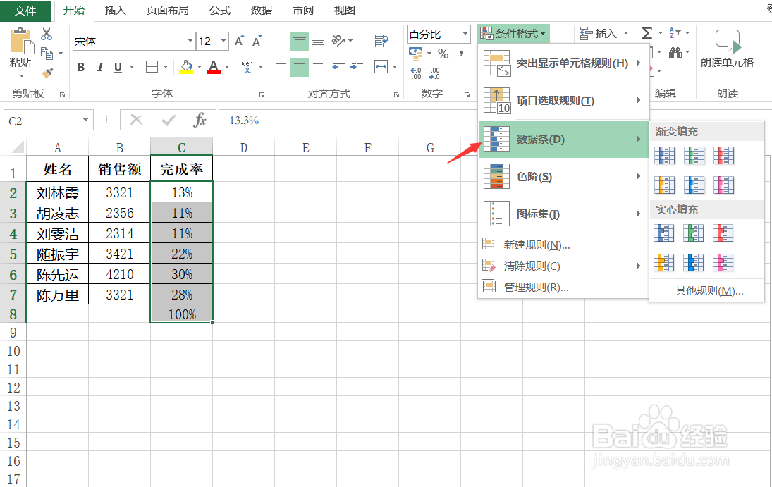 Excel表格数据可视化