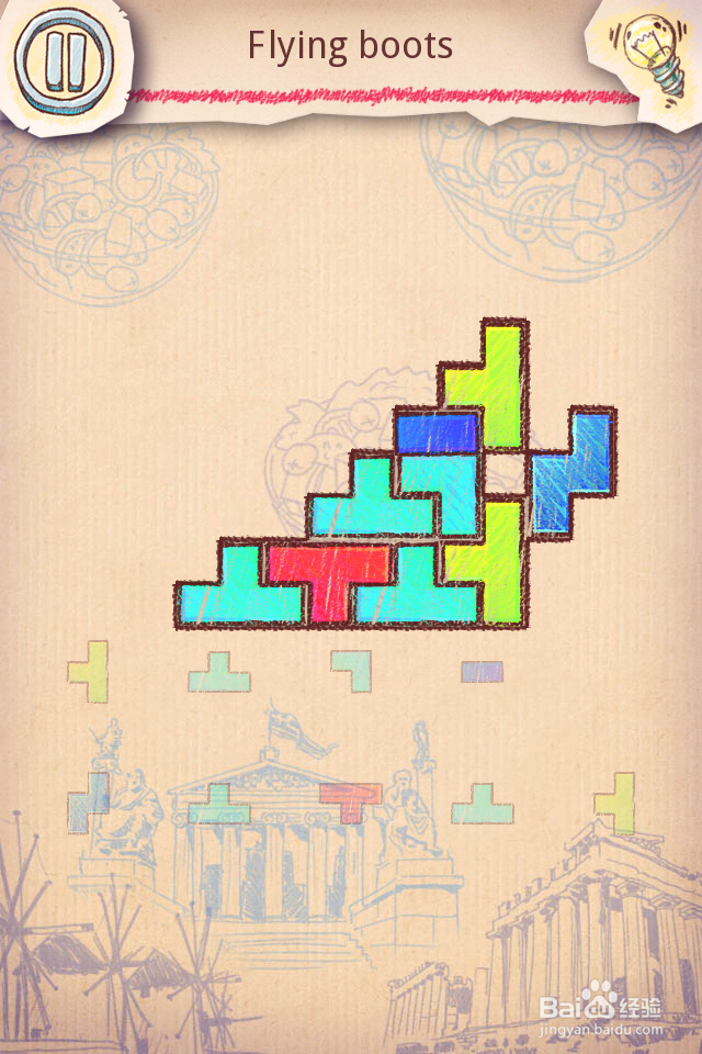 Doodle Fit2 攻略-6 Greece