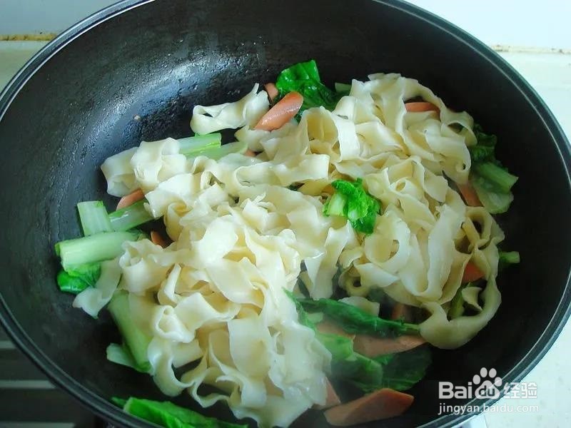 如何做“火腿炒面”更入味?