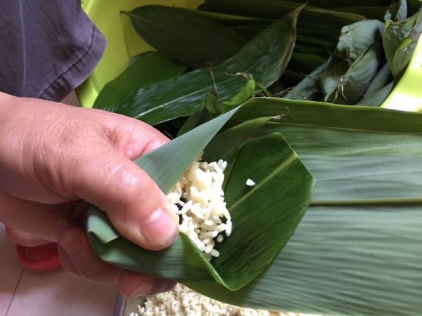 双豆粽和蜜枣粽和碱水粽